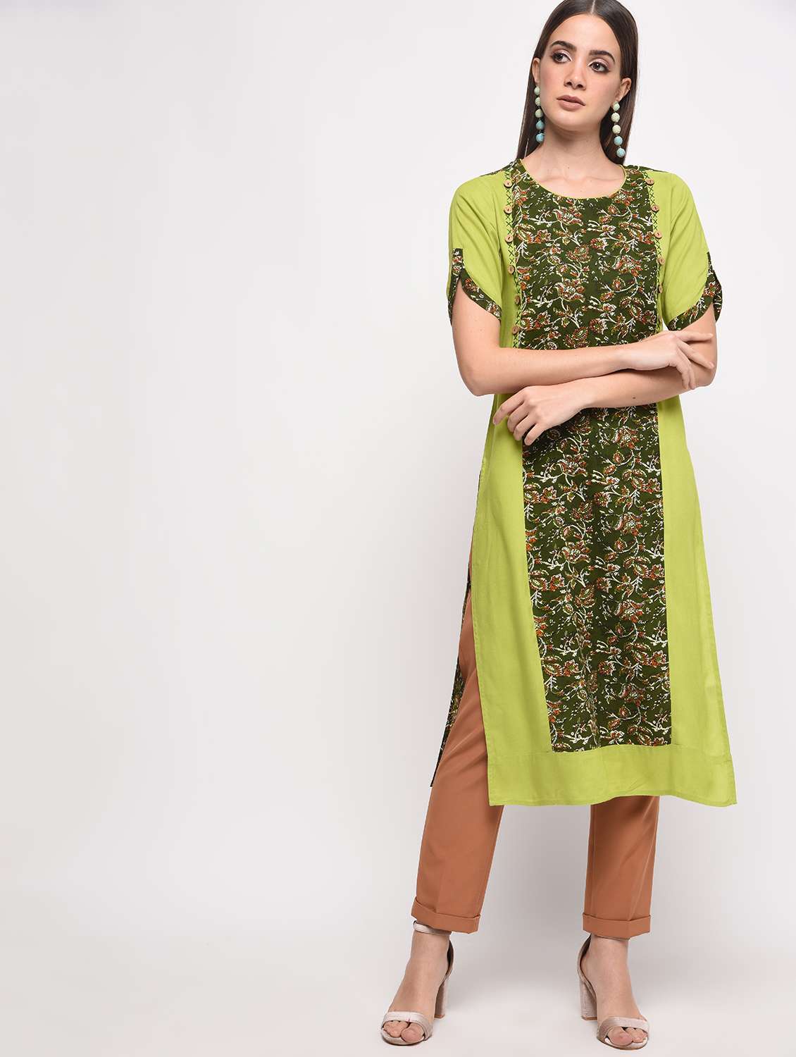 women's straight kurta - 16259565 - Zoom Image - 0
