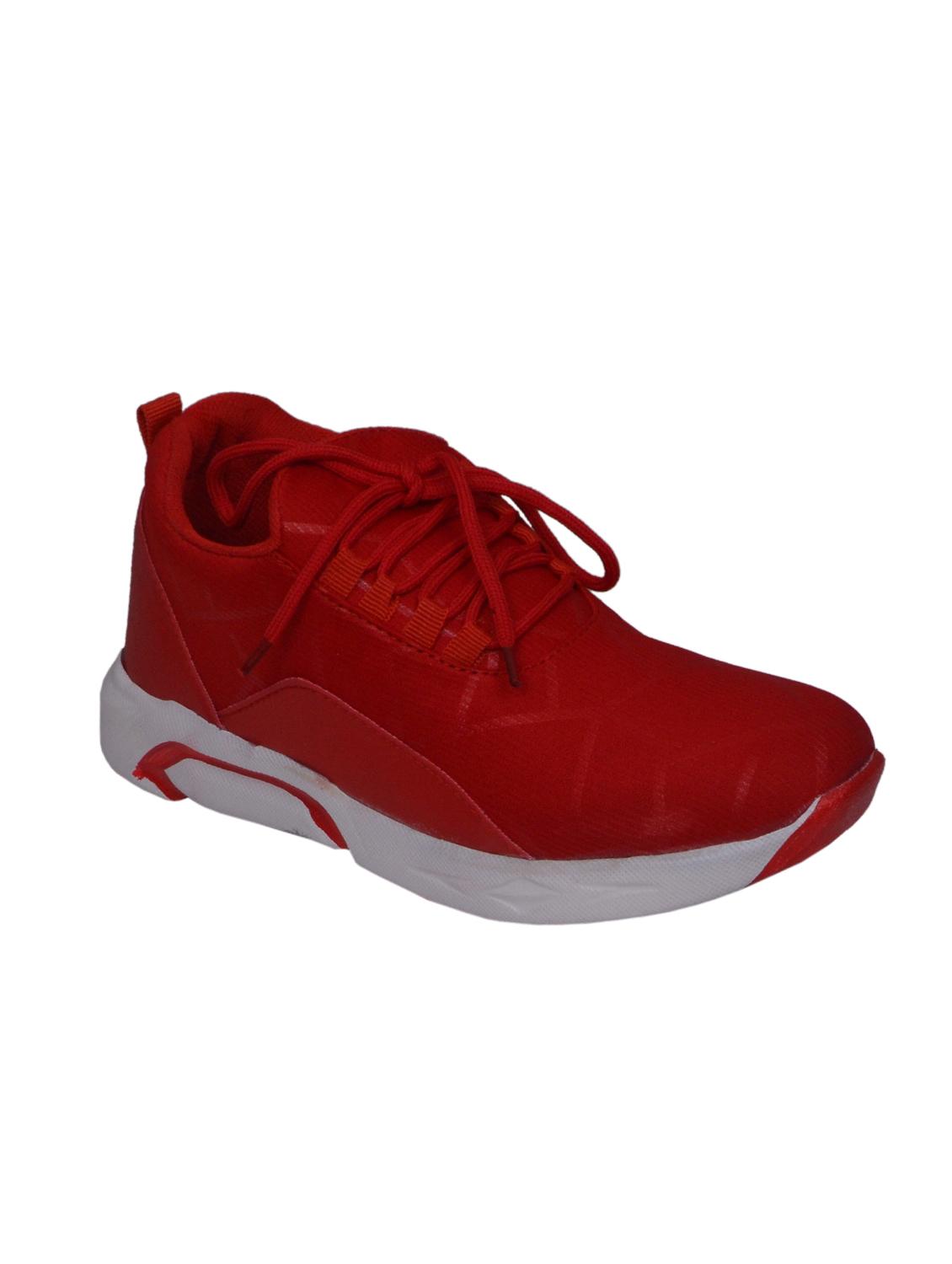 red fabric sport shoes - 16260898 - Zoom Image - 0