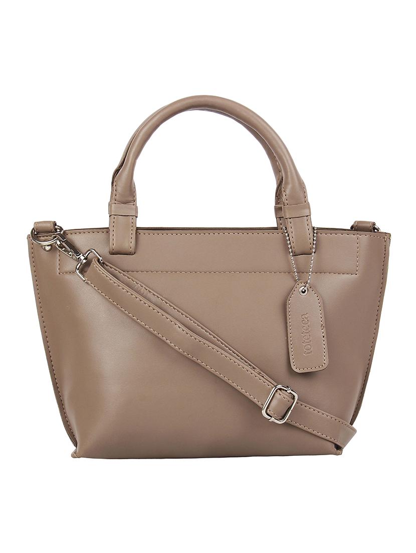 brown  leatherette (pu) regular sling bag - 16271834 -  Zoom Image - 0