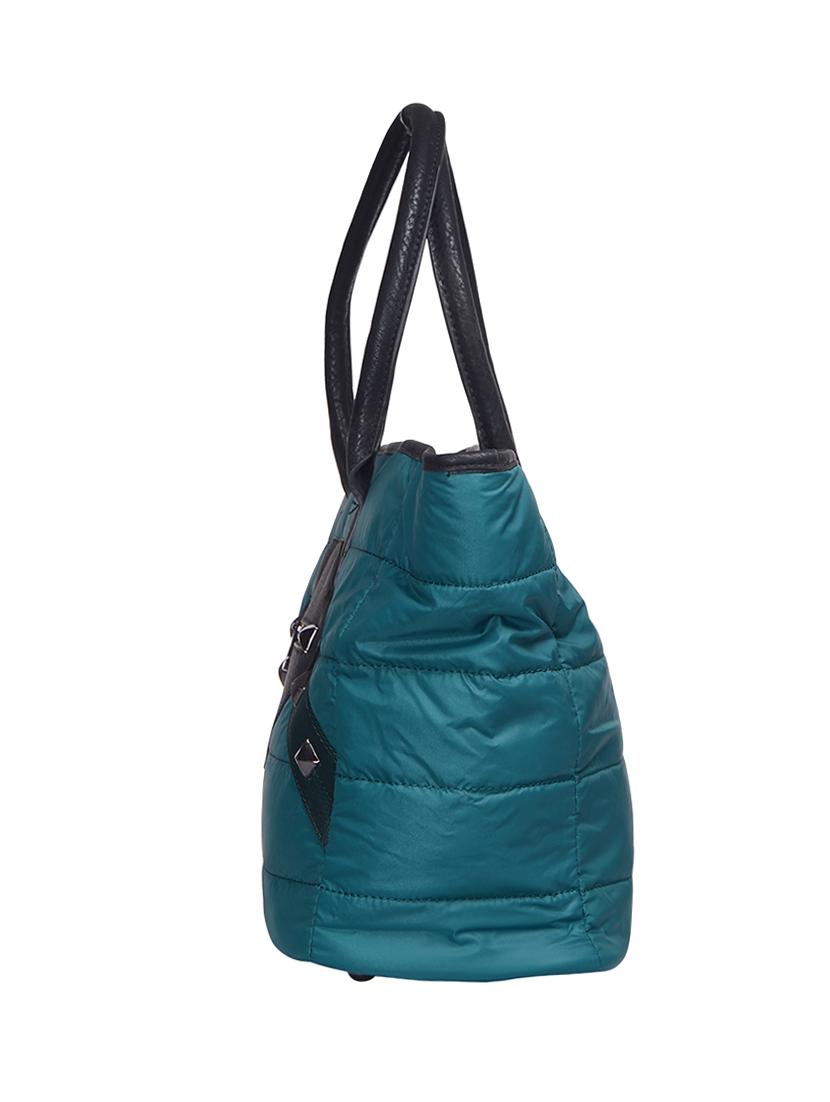 green leatherette (pu) handbag - 16273583 - Standard Image - 3