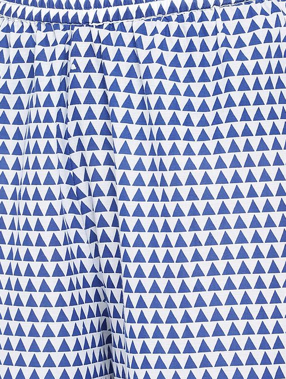 geometrical print palazzo - 16274176 - Standard Image - 3