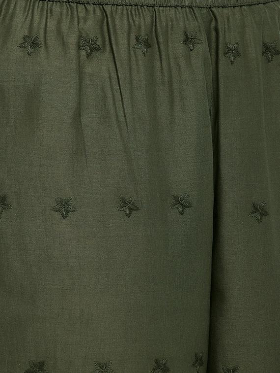 chikankari flared palazzo - 16274183 - Standard Image - 3