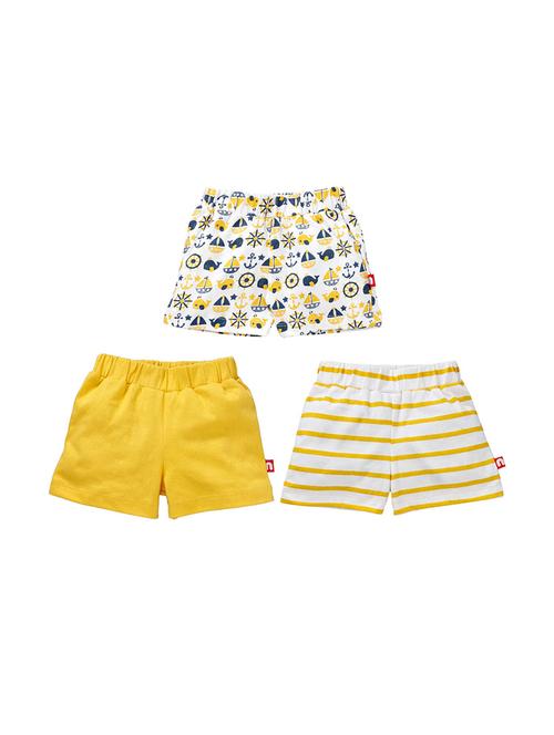 set of 3 multi colored cotton shorts - 16274511 - Standard Image - 0