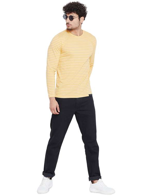 yellow striped t-shirt - 16275081 -  Standard Image - 3