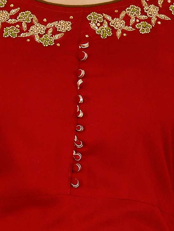women's straight kurta - 16280042 - Standard Image - 3