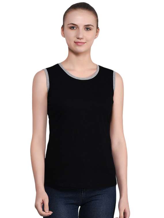 women's color block round neck t-shirt - 16283668 - Zoom Image - 0