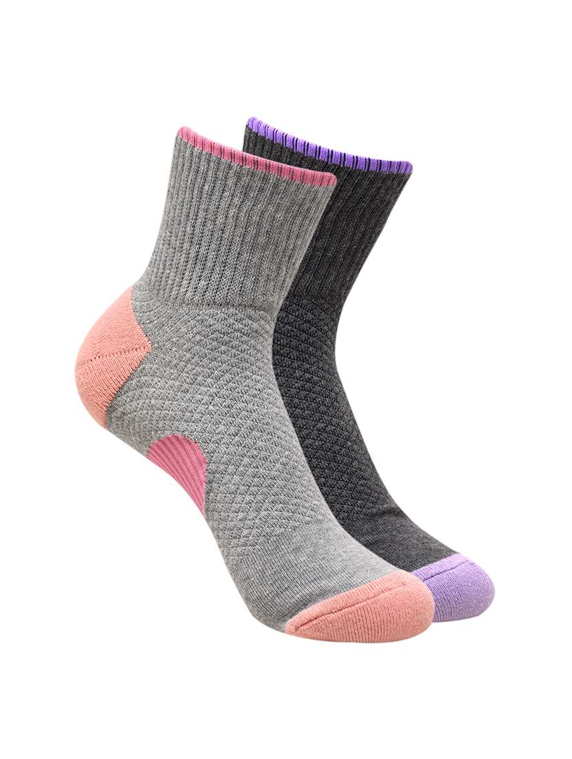 women pack of 3 printed ankle length socks 