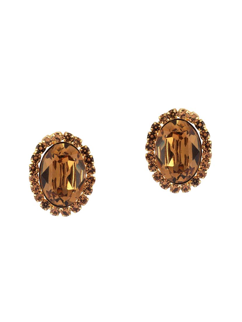 brown studs earring - 16293414 - Zoom Image - 0