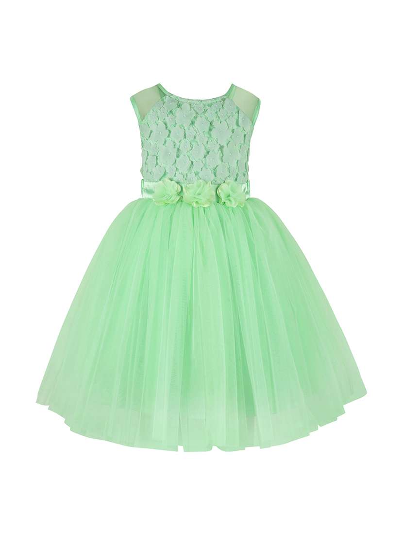 green polyester dress - 16296572 - Zoom Image - 0