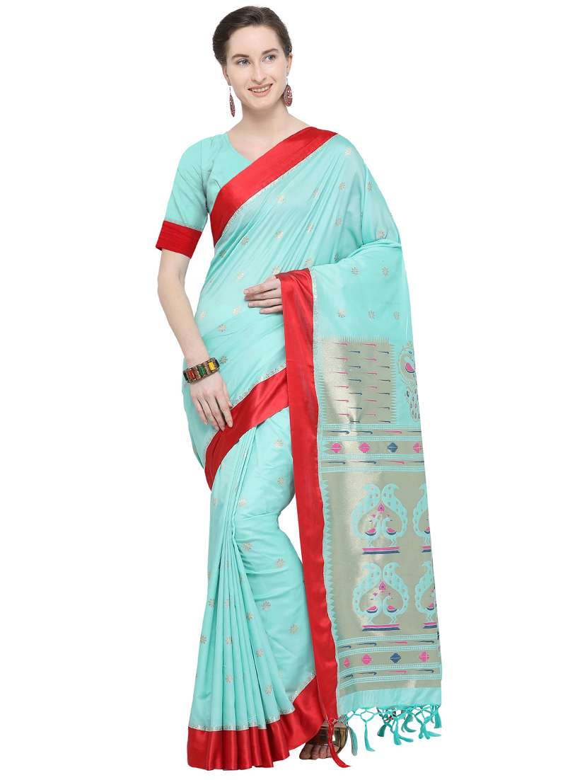 floral zari motif kanjivaram saree with blouse