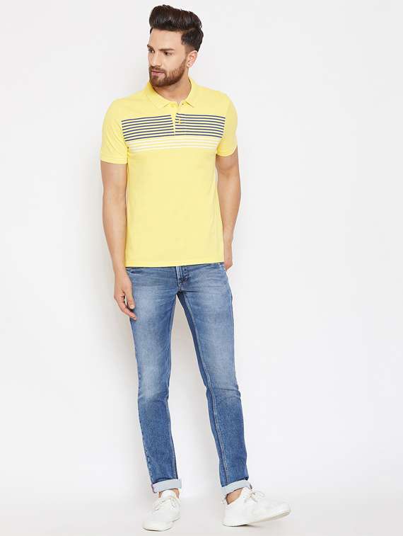 yellow cotton tshirt - 16298346 - Standard Image - 3