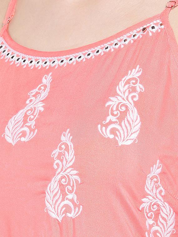 cami neck a-line dress - 16299225 - Standard Image - 3