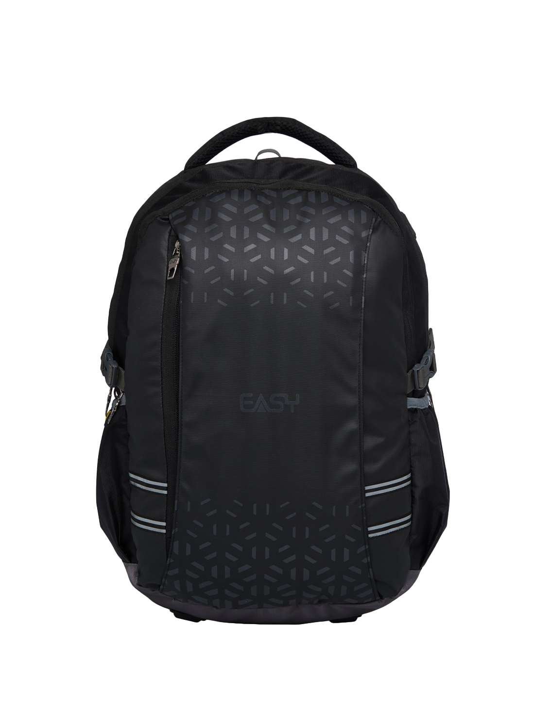 black leatherette (pu) laptop backpack