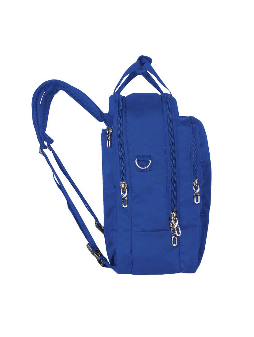 blue polyester backpack - 16312444 -  Standard Image - 3