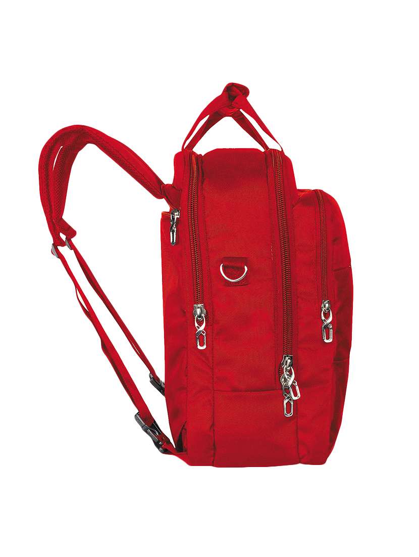 red polyester backpack - 16312445 -  Standard Image - 3