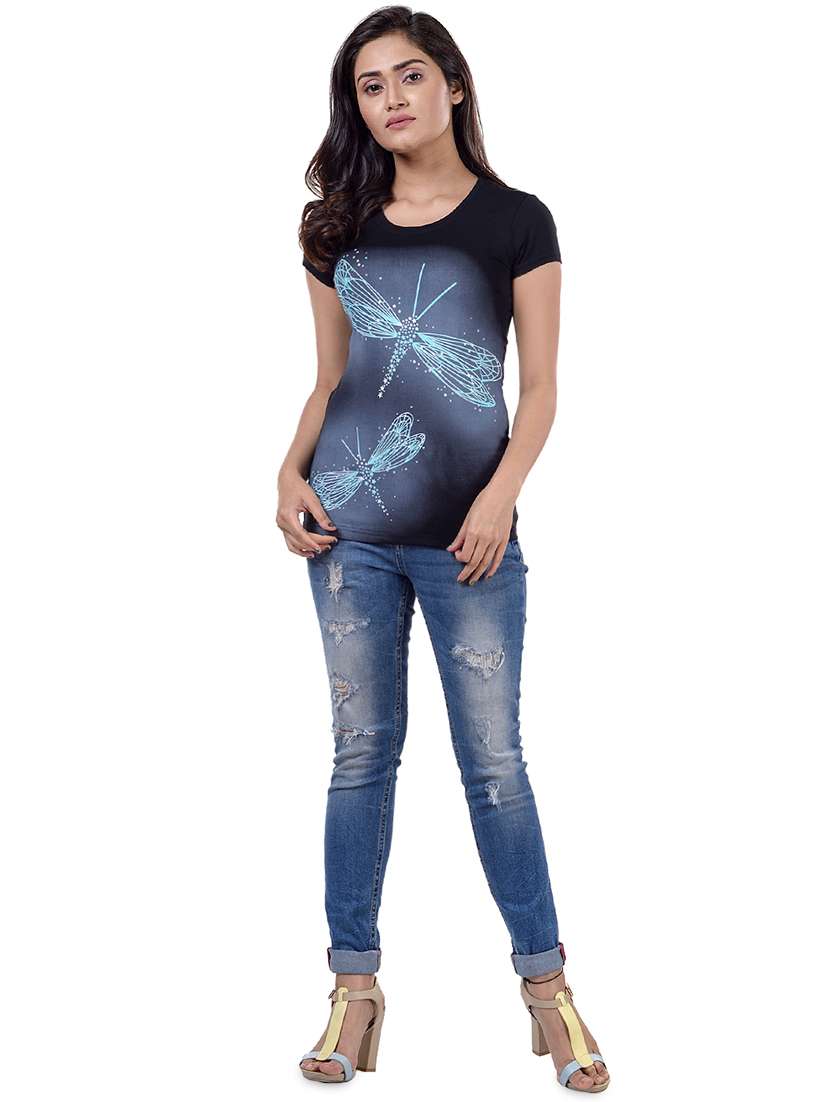 round neck graphic tees - 16313962 - Standard Image - 3