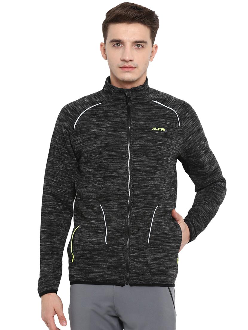 black melange sweatshirt