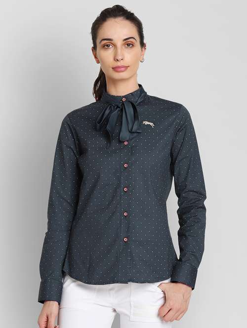 long sleeved polka dot shirt  - 16322039 -  Standard Image - 0