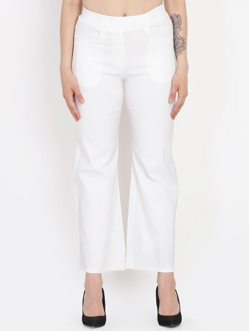 high rise wide leg trousers - 16323036 - Zoom Image - 0