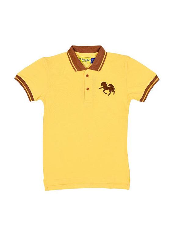 yellow cotton t-shirt - 16324062 -  Zoom Image - 0