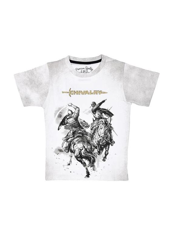 round neck graphic print t-shirt - 16324107 - Zoom Image - 0