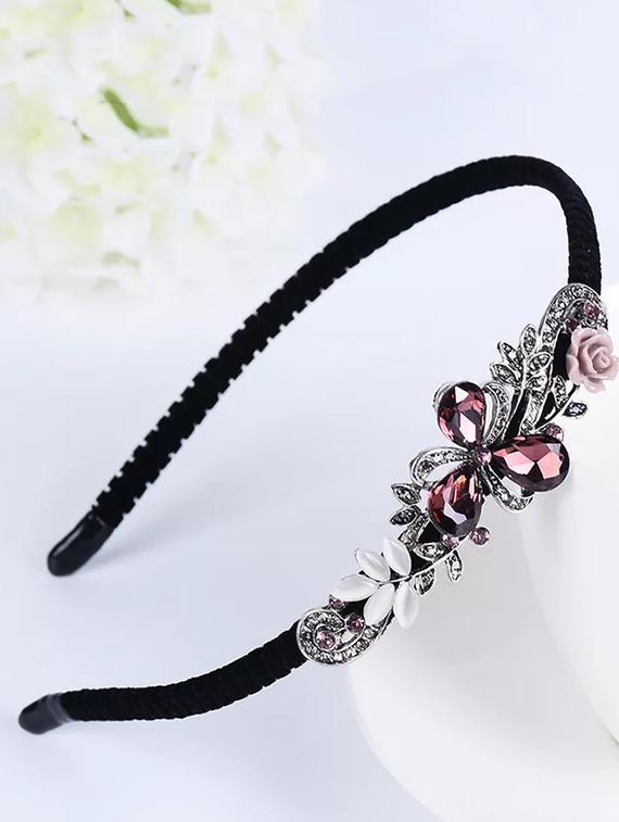 mizorri women's rose flower hair band - 16333966 - Zoom Image - 0