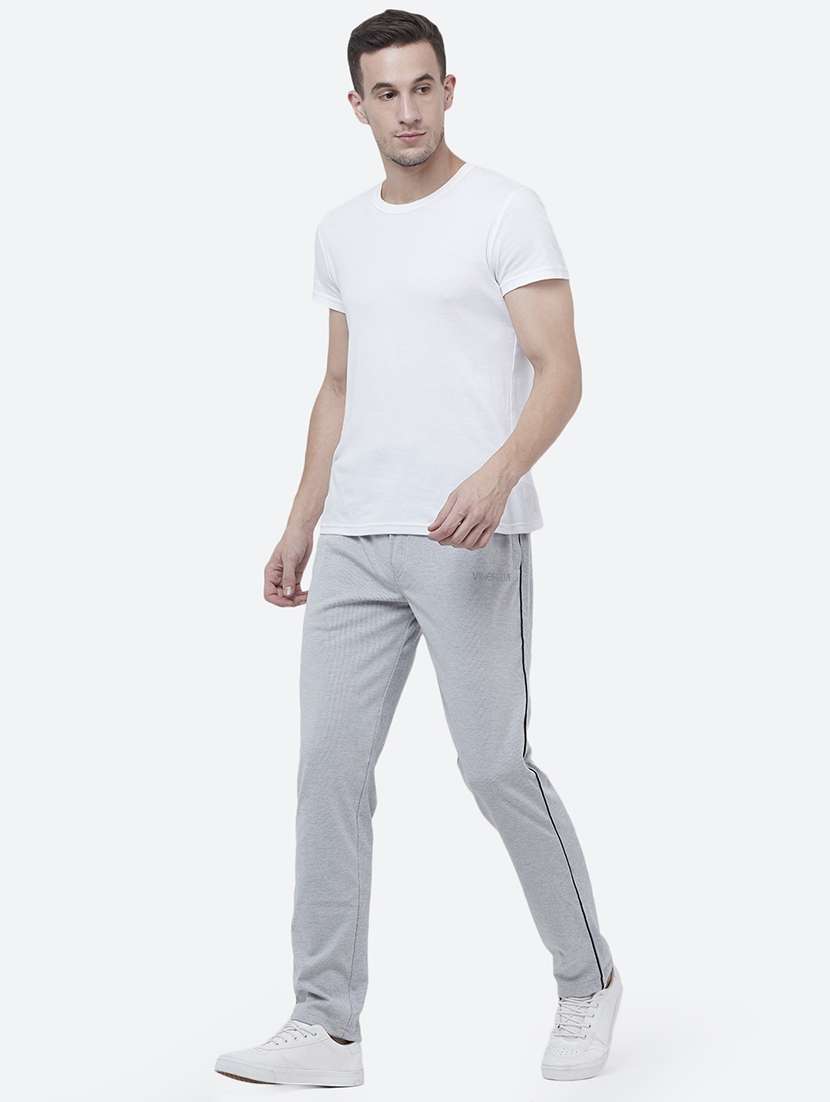 grey striped track pant - 16335291 -  Standard Image - 3