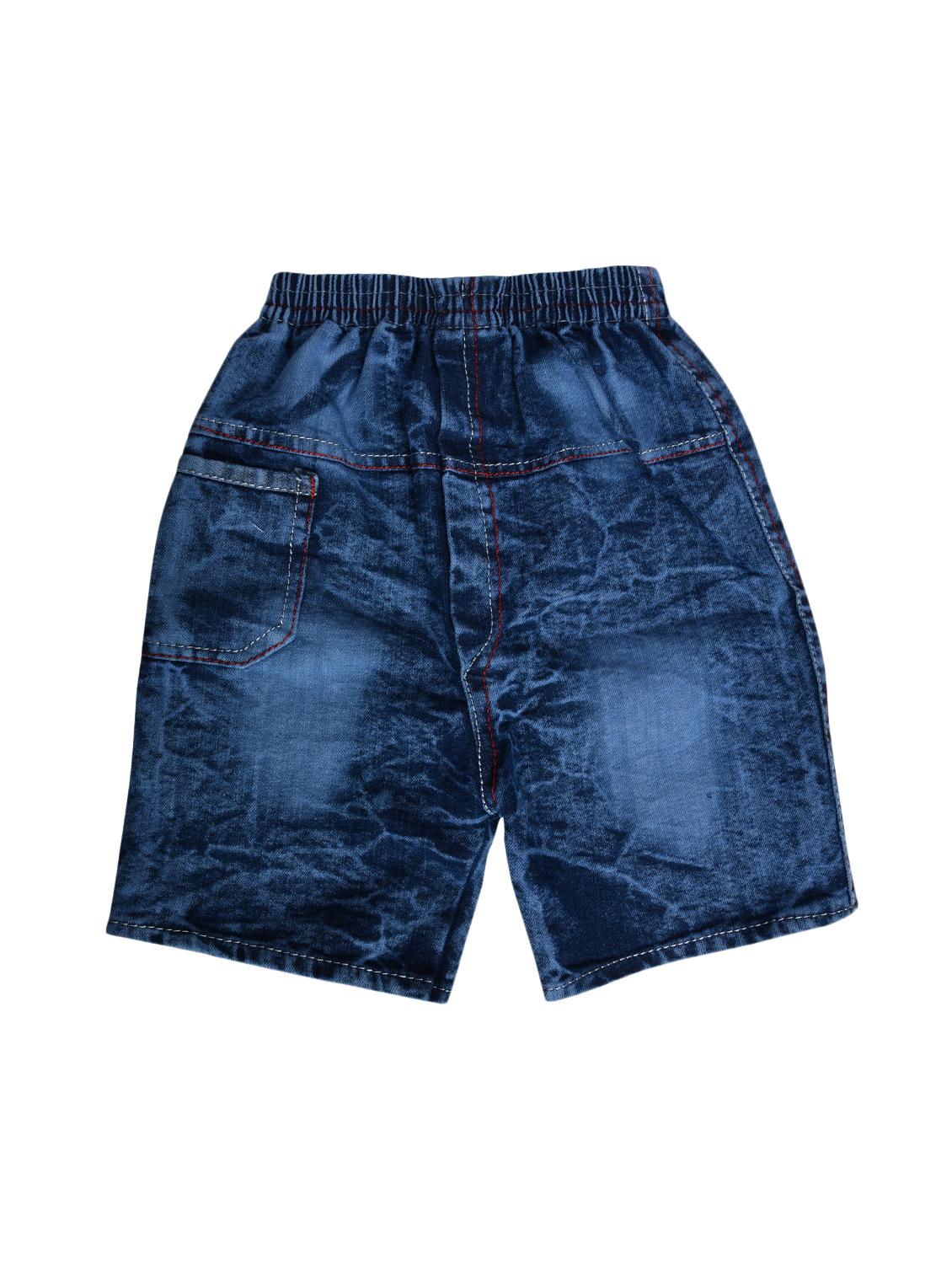 blue cotton shorts  - 16339826 -  Zoom Image - 0