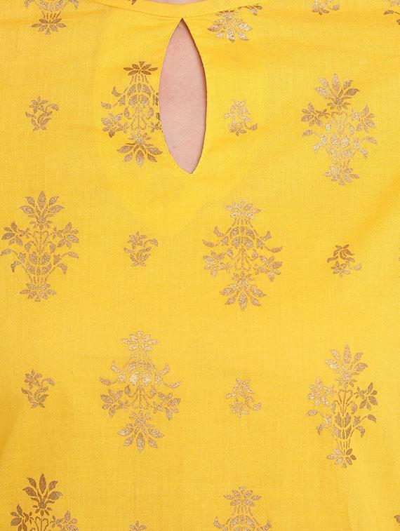 printed kurta palazzo set - 16342775 - Standard Image - 3