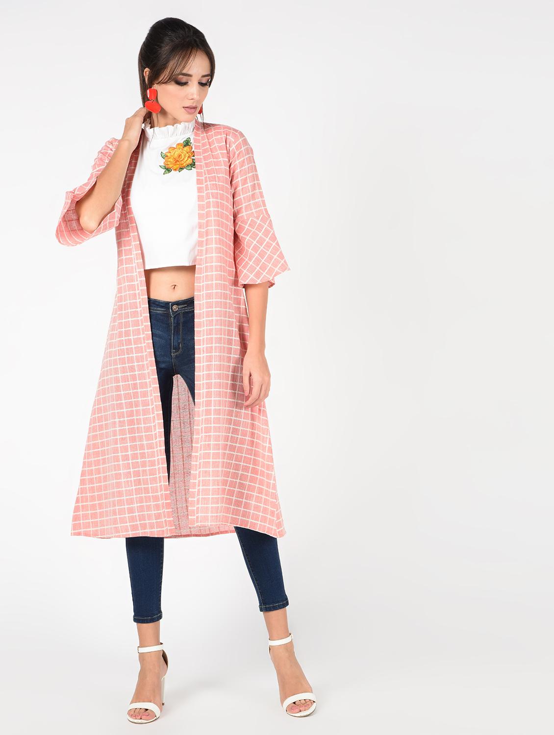 checkered regular shrug - 16343104 - Zoom Image - 0