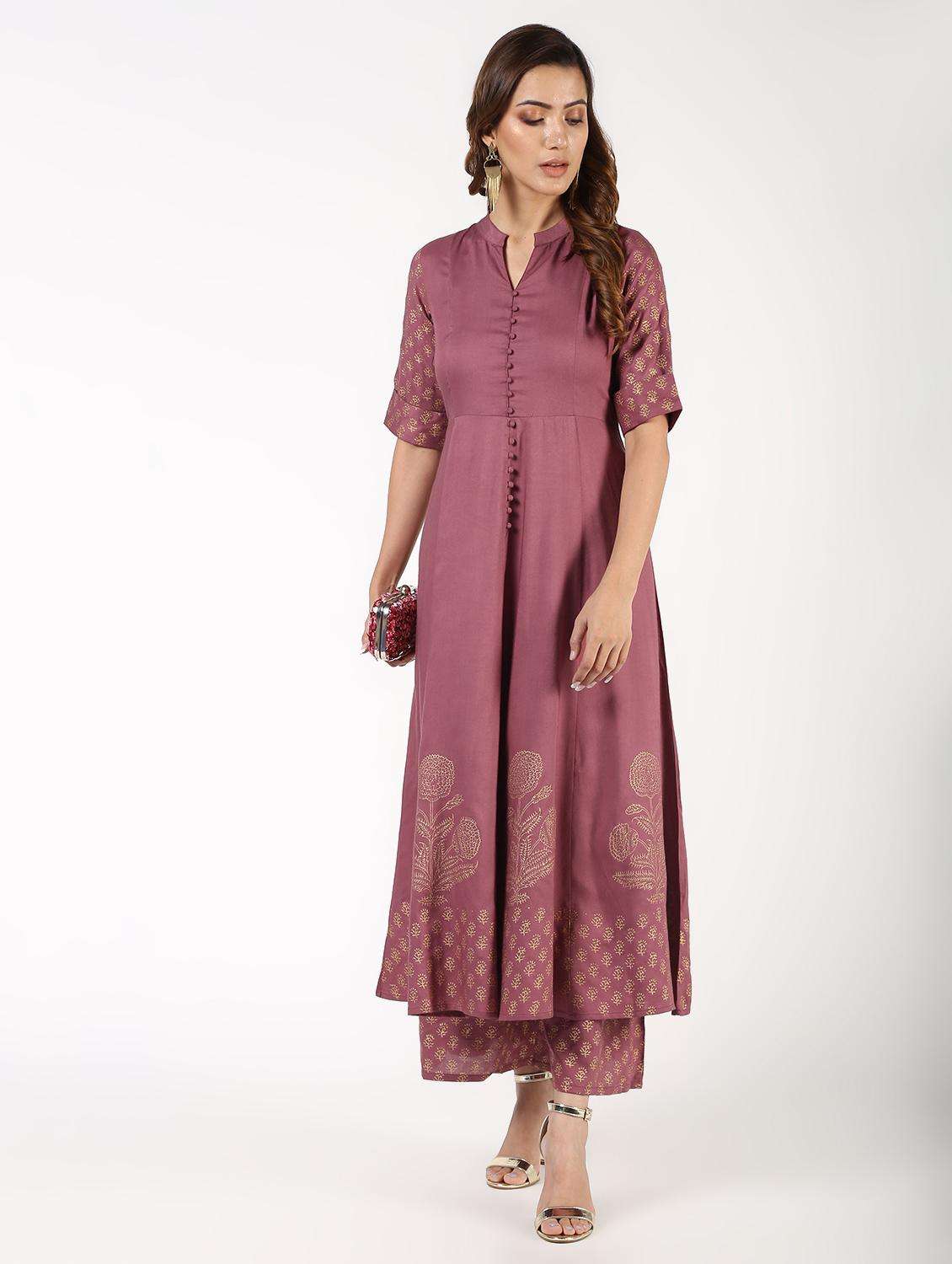 women's flared kurta