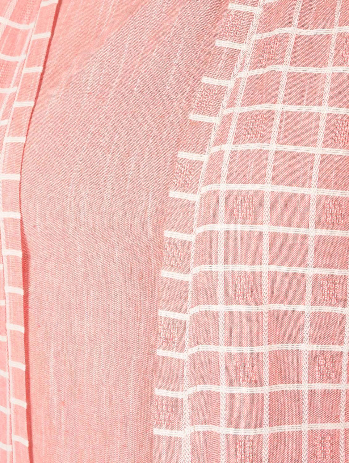 checkered top pant with jacket set - 16346405 - Standard Image - 5
