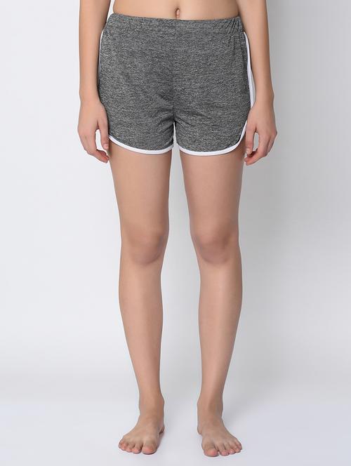 contrast piped sleepwear shorts - 16347035 -  Standard Image - 0