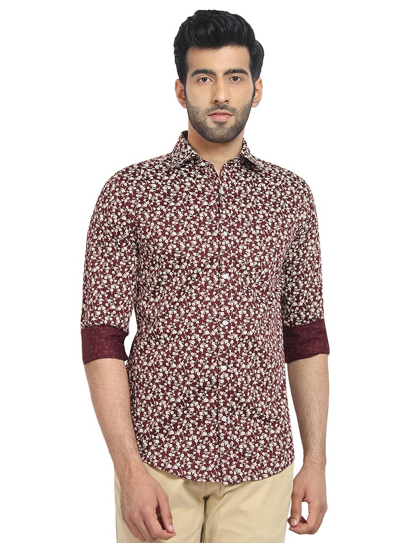 mens florals casual shirt