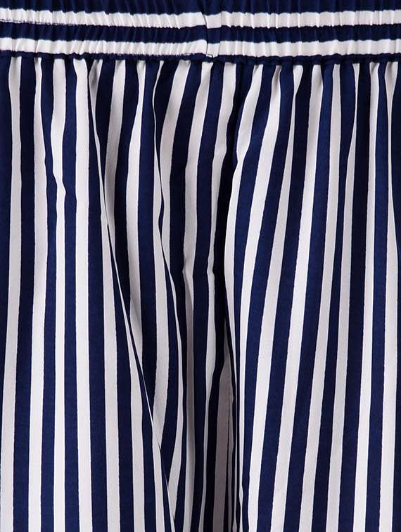 striped straight palazzo - 16352650 - Standard Image - 3