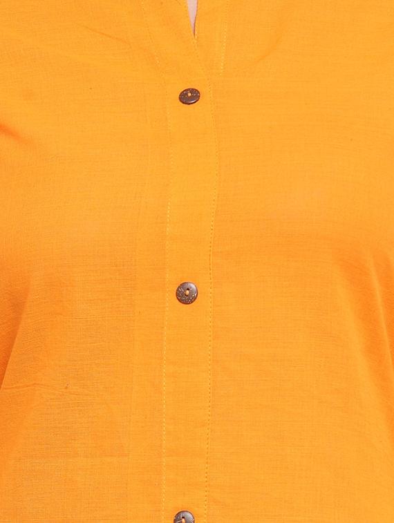 women's front slit kurta - 16358082 - Standard Image - 3