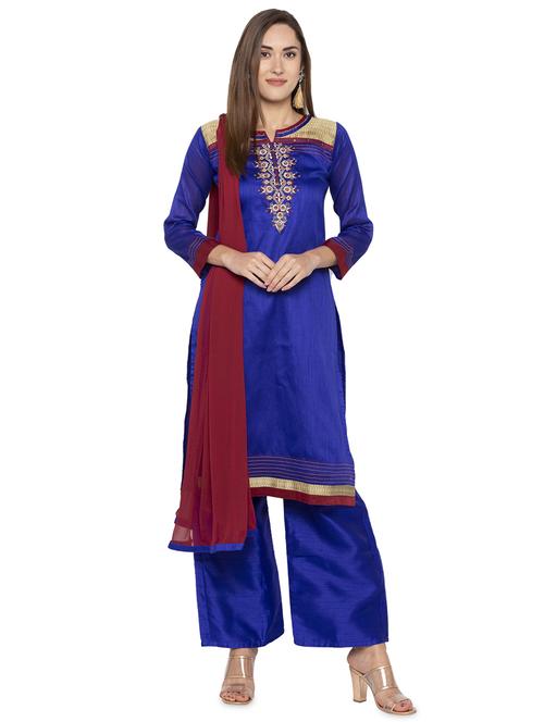 embroidered suit set - 16360314 -  Standard Image - 0