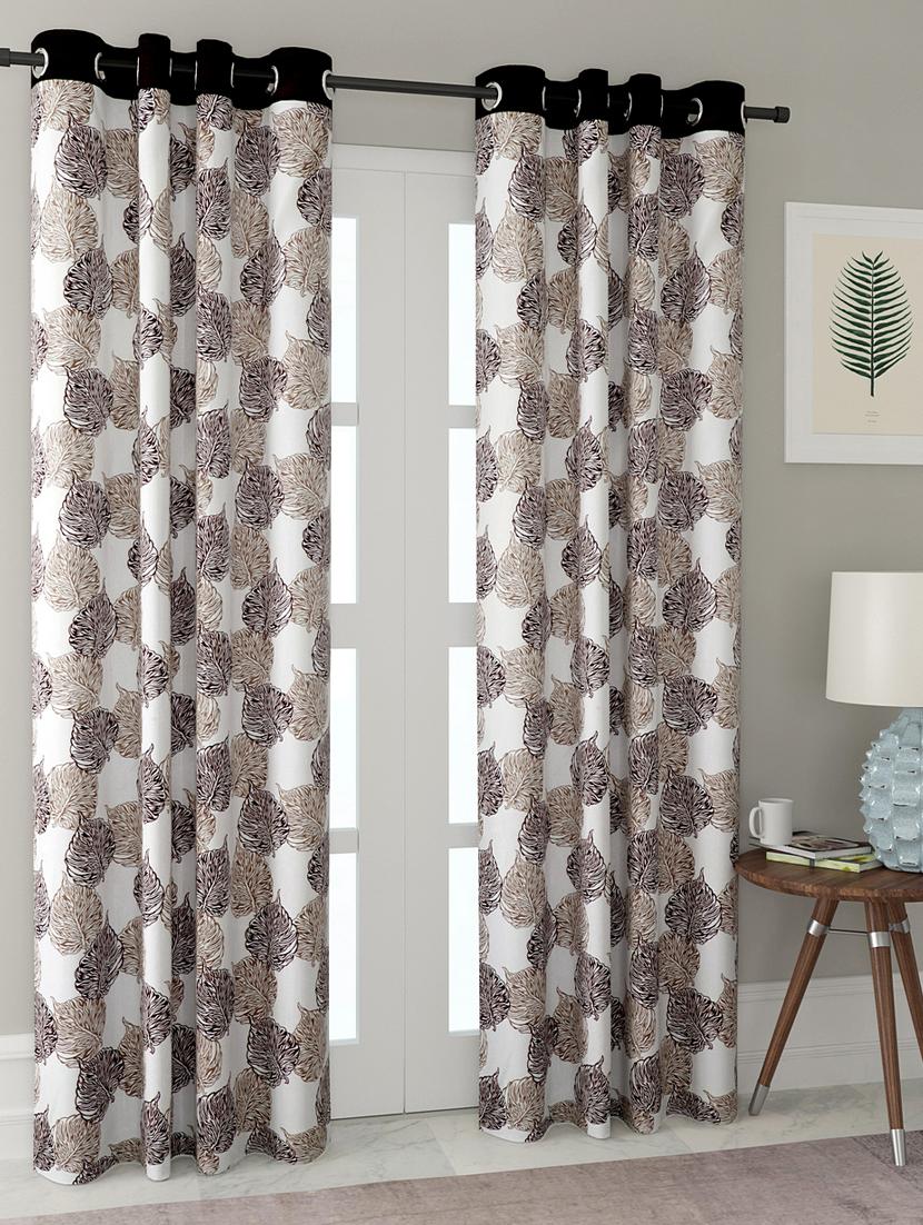 polyester printed long door curtains - 16363845 - Zoom Image - 0