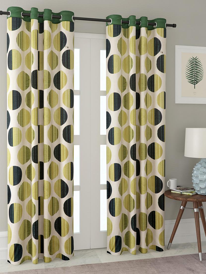 polyester printed long door curtains - 16363881 - Zoom Image - 0