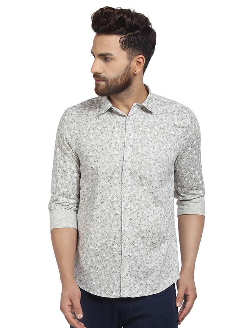 mens florals casual shirt - 16379138 - Zoom Image - 0