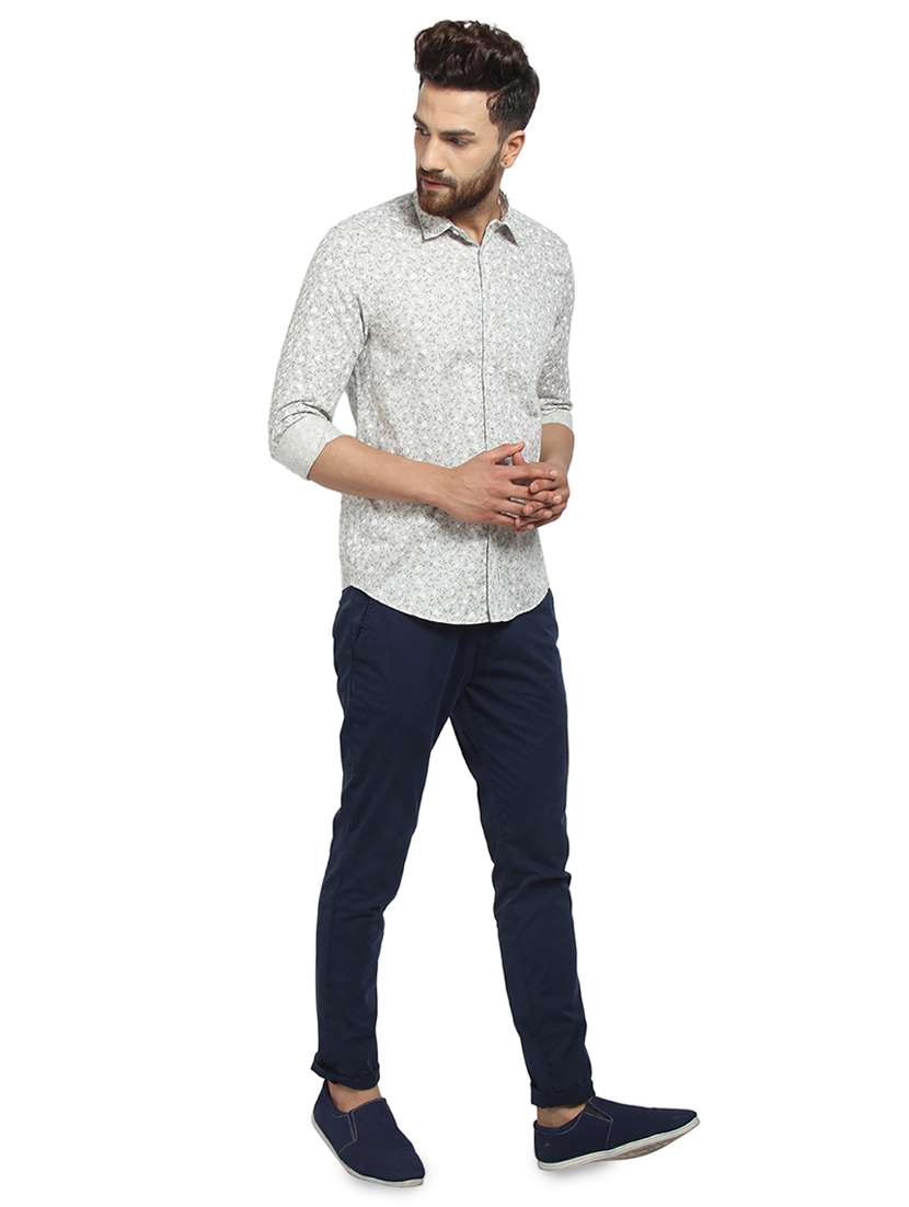 mens florals casual shirt - 16379138 - Standard Image - 3