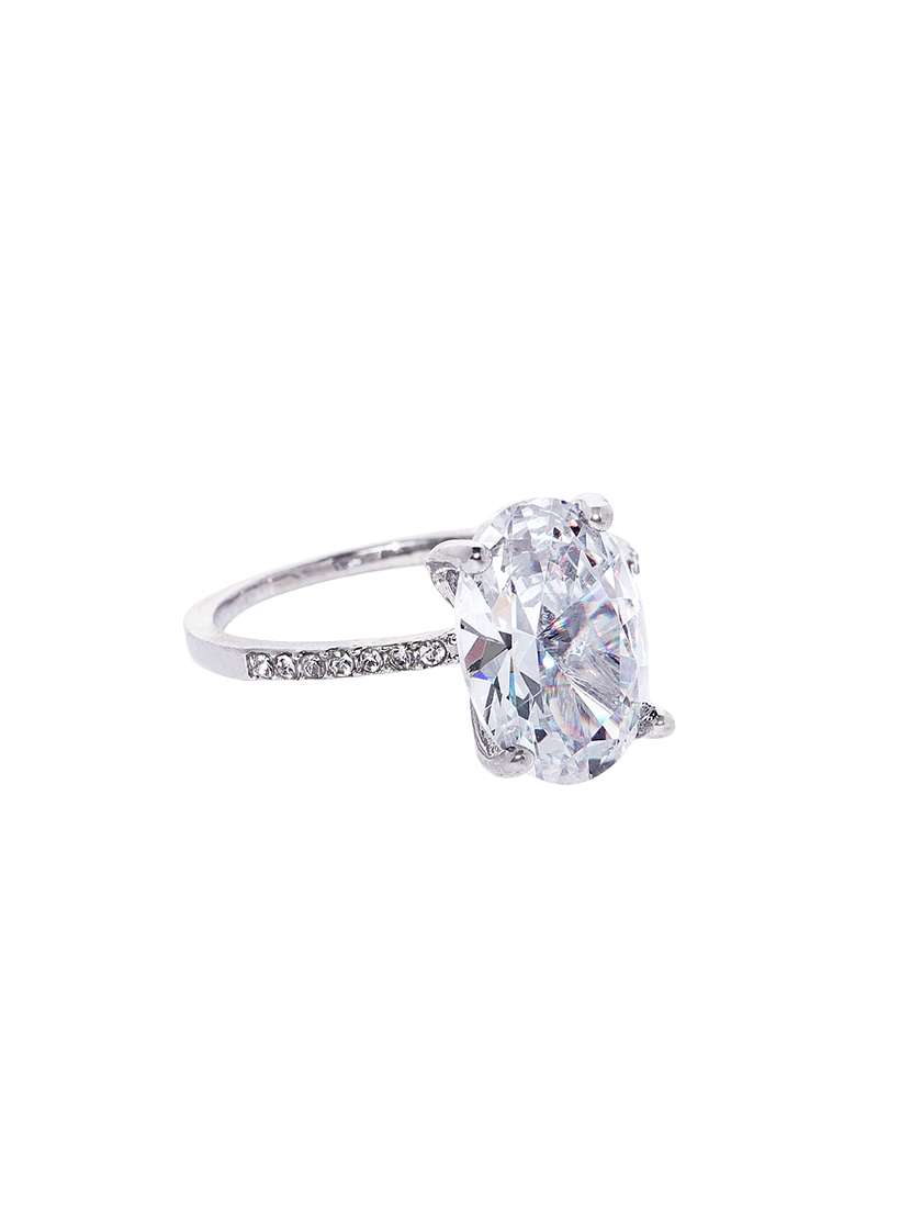 silver finger ring
