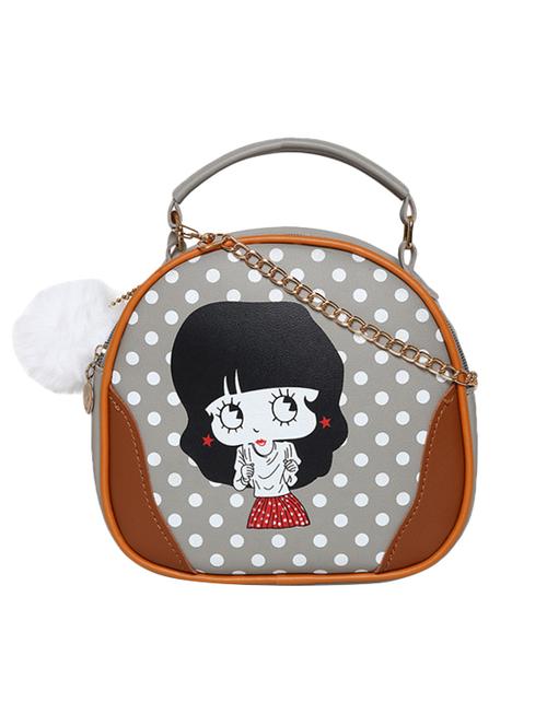 grey leatherette (pu) sling bag - 16386711 - Standard Image - 0