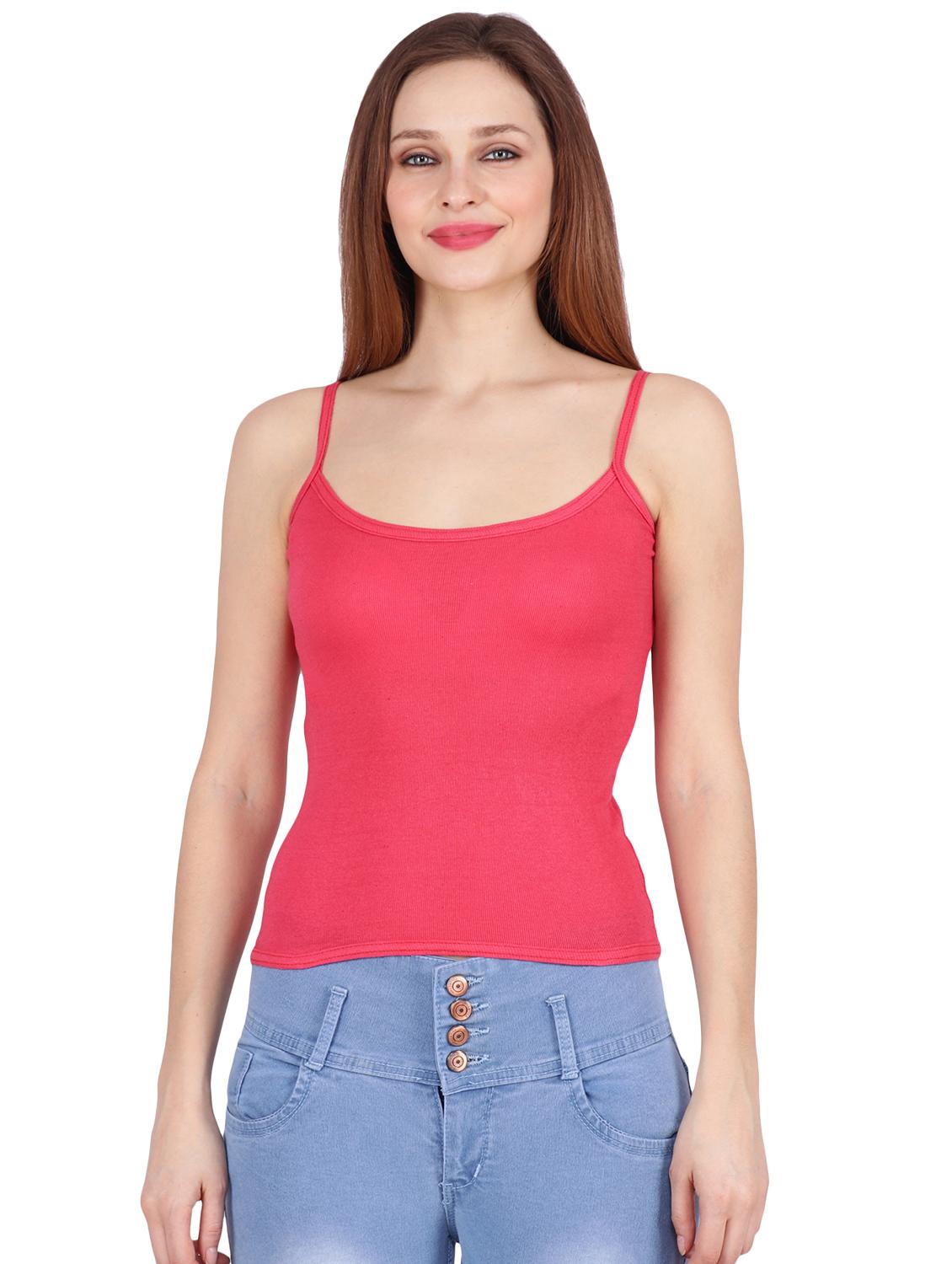 pink solid camisole - 16386939 -  Zoom Image - 0