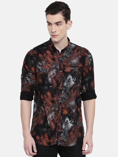 multi colored printed casual shirt - 16387654 - Standard Image - 0