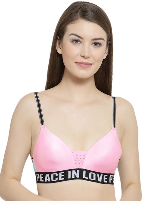 styled back color block t-shirt bra - 16396960 -  Standard Image - 0