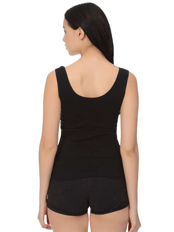 round neck solid camisole