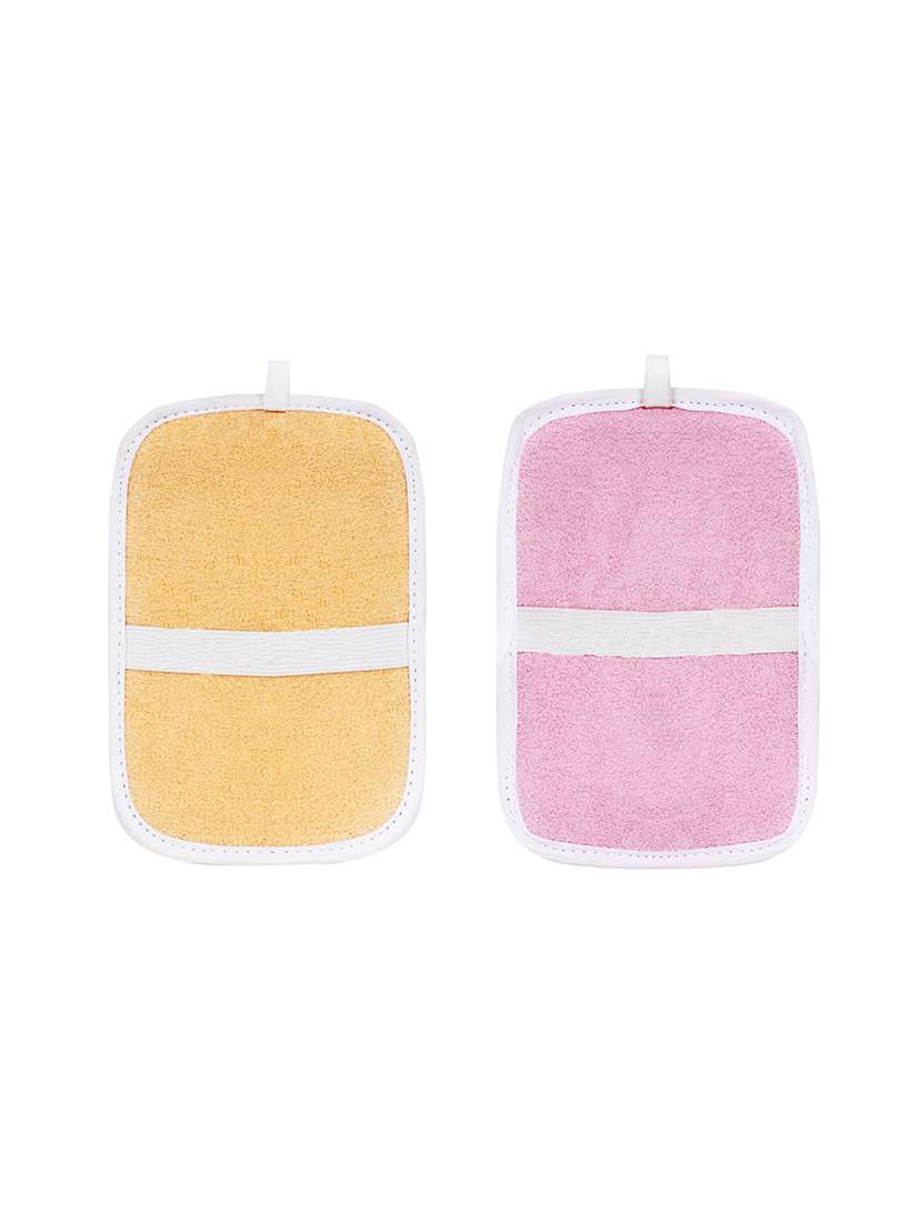 aarogyaa organic fancy sqaure  loofah 