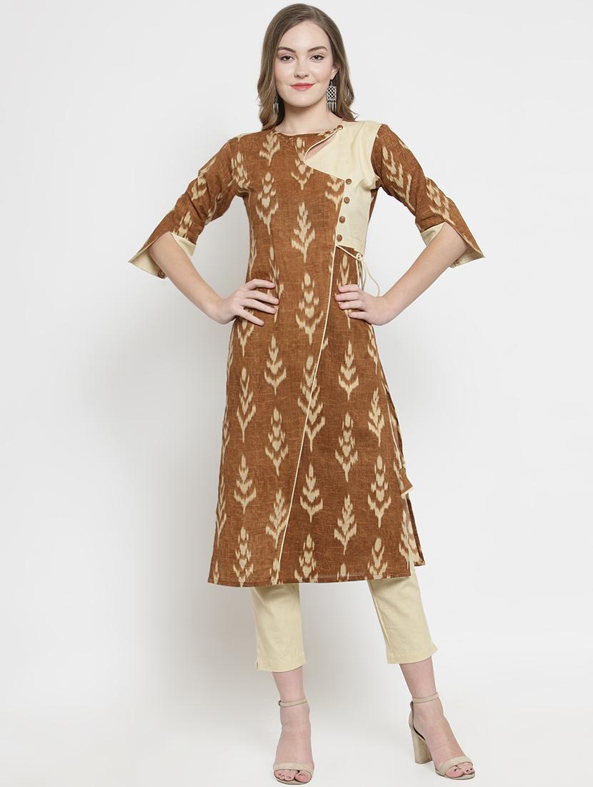 ikat kurta pant set - 16408163 - Zoom Image - 0