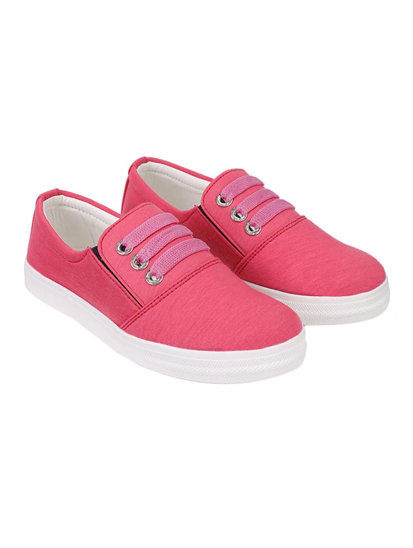 pink slip on casual shoes - 16416466 - Standard Image - 3